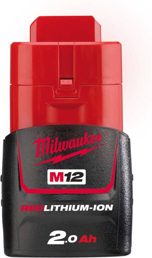 Milwaukee accu M12 B2 12V 2.0 Ah Red Li-ion