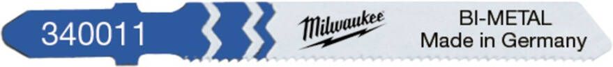 Milwaukee Accessoires Decoupeerzaagblad | T 118 AF | 5 stuks 4932340011