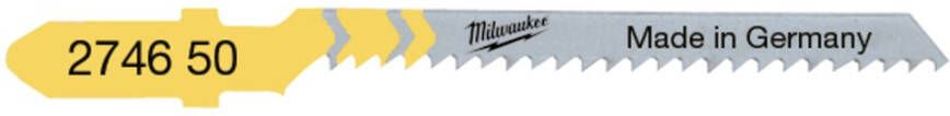 Milwaukee Accessoires Decoupeerzaagblad | T 119 BO | 5 stuks 4932274650