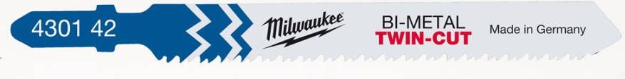 Milwaukee Accessoires Decoupeerzaagblad | T 123 XF | 5 stuks 4932430142