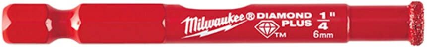 Milwaukee diamant tegelboor met bit aansluting 5mm
