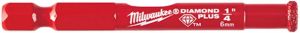 Milwaukee diamant tegelboor met bit aansluting 6mm