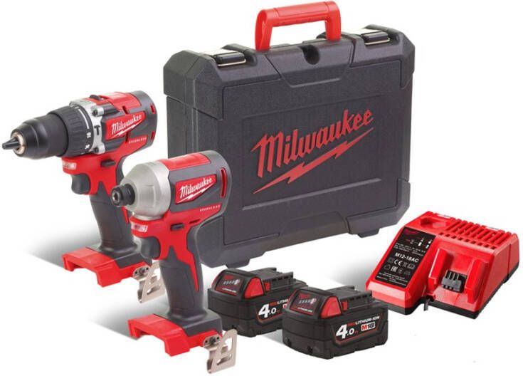 Milwaukee M18 CBLPP2A-402C Power Pack 18V | M18 CBLPD + M18 CBLID 4933464536