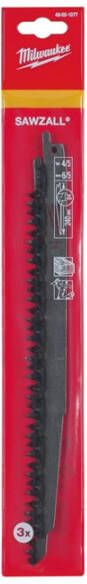 Milwaukee reciprozaagblad 240 5.5-6mm (3st) S1531L