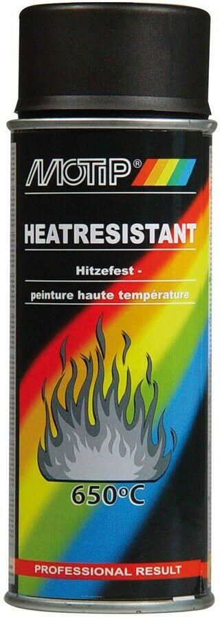 MOTIP Hittebestendige Lak | Zwart | 400ml 04031