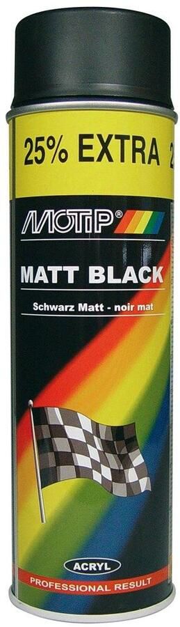 Motip SPUITBUS ZWART MAT 500 04006