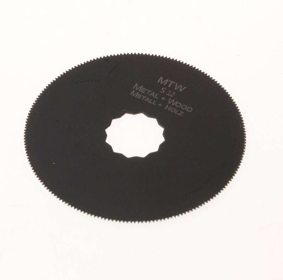 Multizaag Zaagblad rond BIM 80mm S12