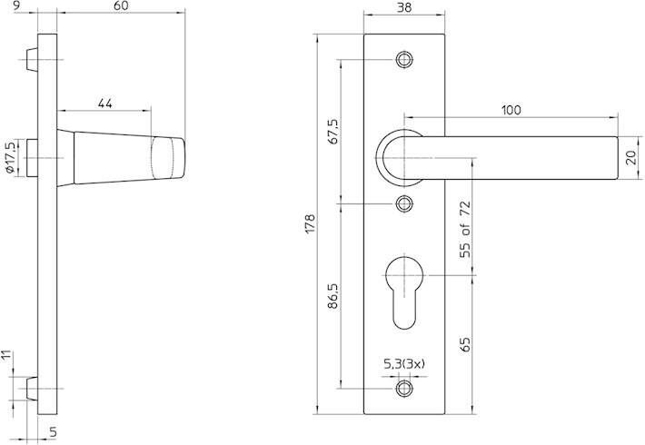 Nemef Knopschild Fp-PC55 f1 3251.