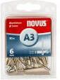 Novus Blindklinknagel A3 X 6mm | Alu SB | 30 stuks 045-0020