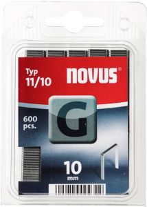 Novus Vlakdraad nieten G 11 10mm | 600 stuks 042-0386