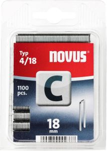 Novus Smalrug nieten C 4 18 | 1100 stuks 042-0391