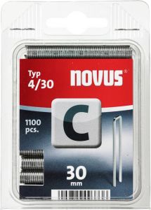 Novus Smalrug nieten C 4 30mm | 1100 stuks 042-0461