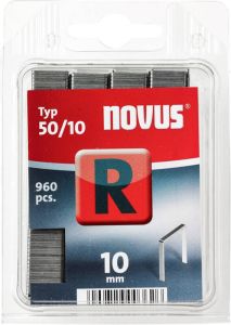 Novus Vlakdraad nieten R 50 10mm | 960 stuks 042-0467
