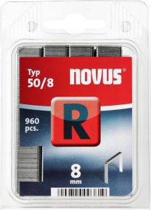 Novus Vlakdraad nieten R 50 8mm | 960 stuks 042-0466