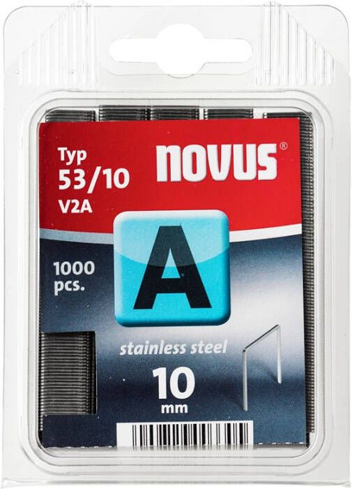 Novus Dundraad nieten A 53 10mm | 1000 stuks RVS 042-0458