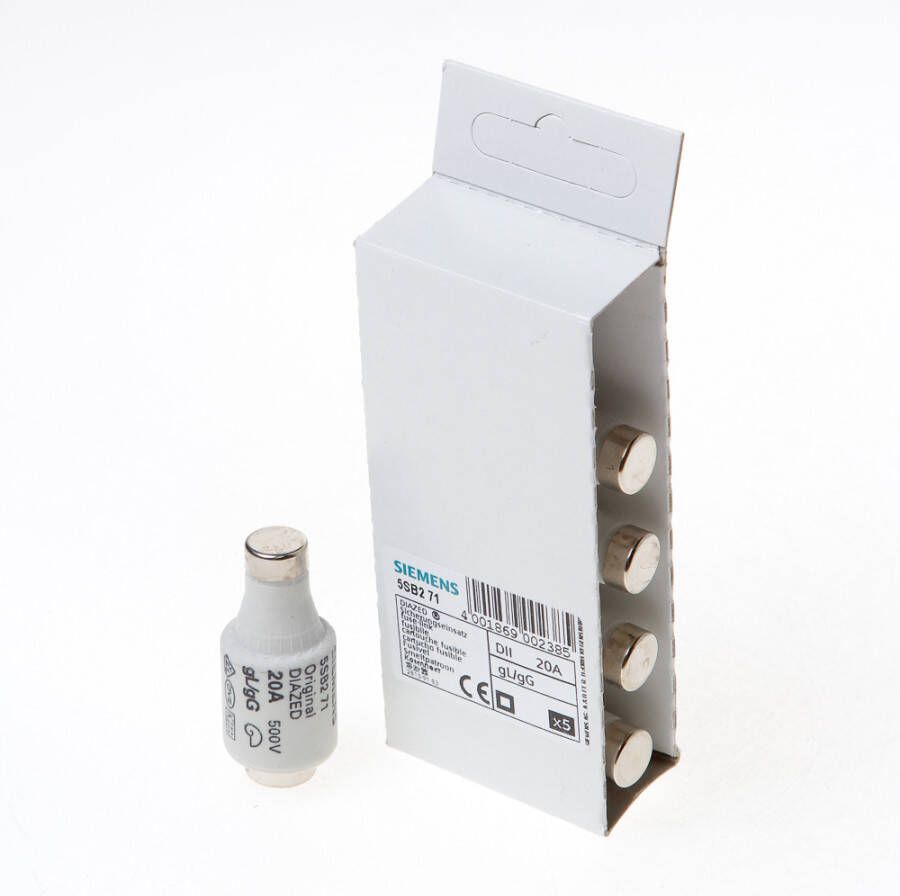 Enzo Zekering D-Patroon 20A traag 5 stuks 4517328