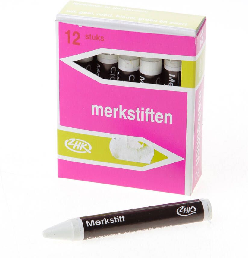 Onbekend Merkkrijt wit(12)