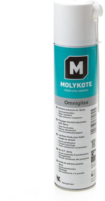 Onbekend Molykote omnigliss spray 400ml