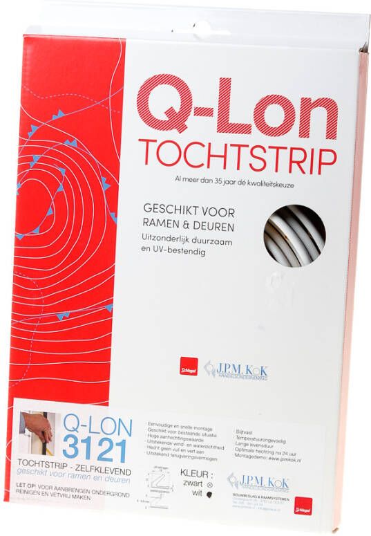 Onbekend Q-lon kader 3121 wit zelfkl.(7mtr)