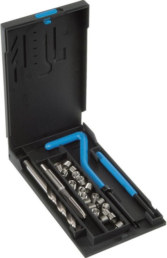 Onbekend Schroefdraadreparatieset DIN 8140 type standaard M3x0 5 mm roestvrij staal 1 5xD