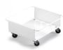 Durable Vuilnisemmertrolley | met 4 zwenkwielen | recyclingcontainer | 90 l wit | 1 stuk 1801668010 - Thumbnail 1