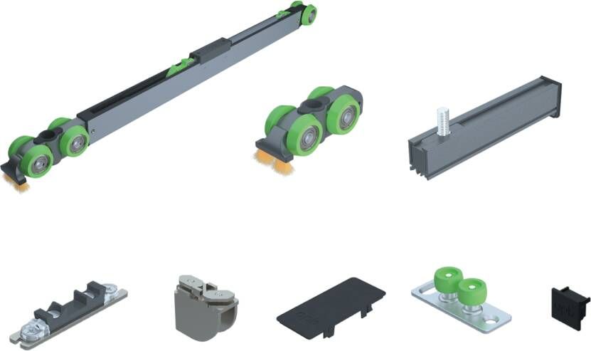 OPK spaceship 160 hout min voor 1 deur 2 zijdig gedemStuk 160 kg