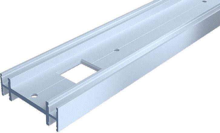 OPK spaceship looprail plafond alu geano 34 mm click in tbv afdekkap 2050 mm - Foto 10