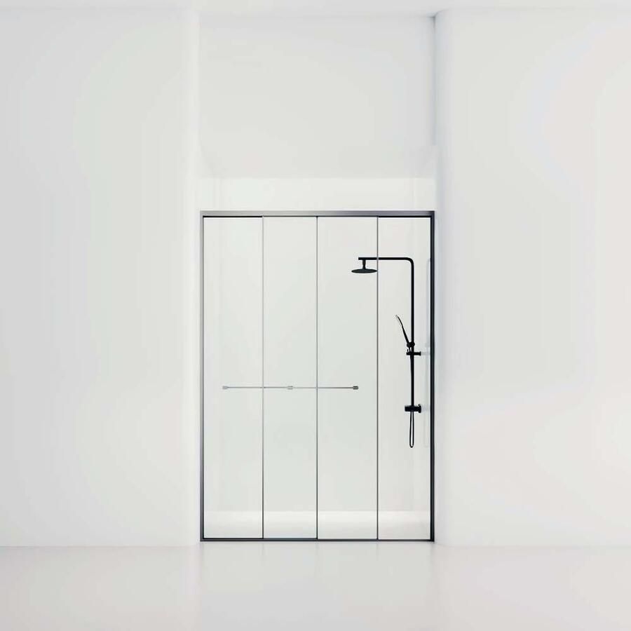 OPK spaceship looprail plafond alu geano 34 mm click in tbv afdekkap 2050 mm - Foto 6