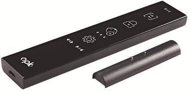 OPK e space afstandbediende zwart opbouw