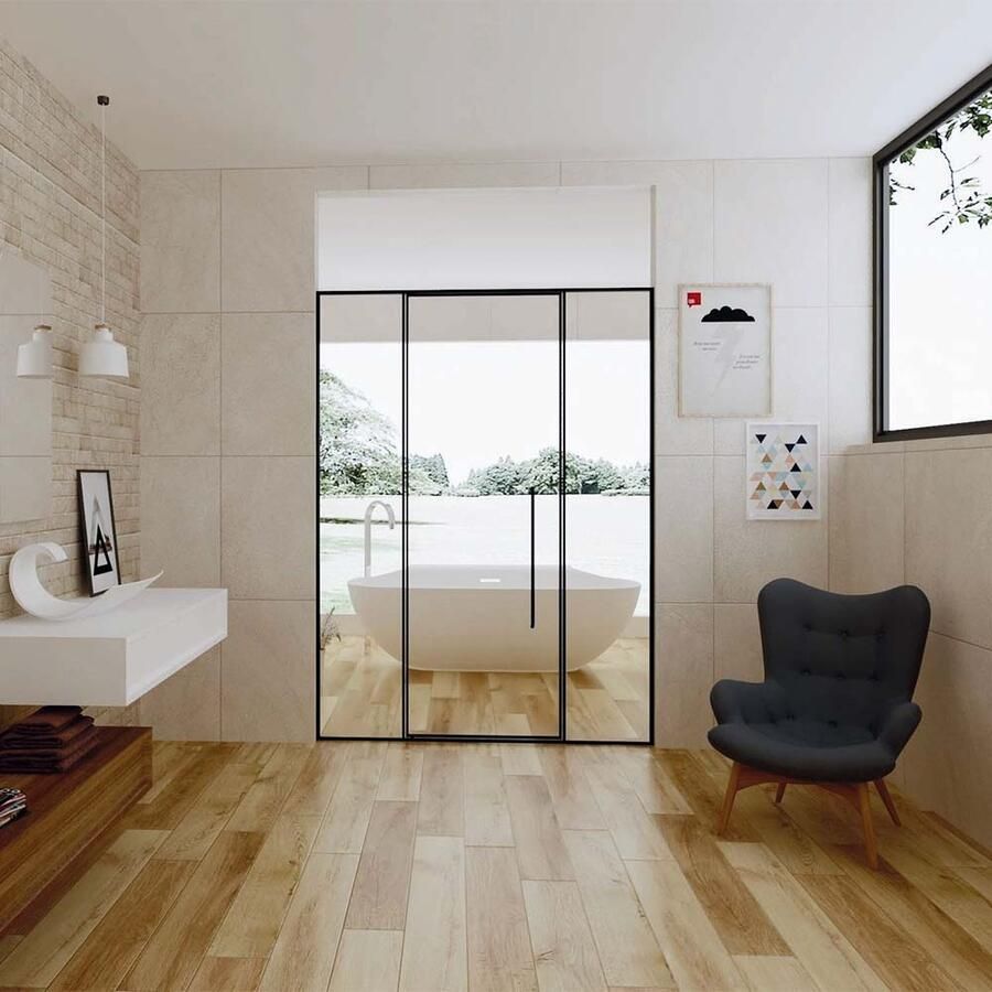 OPK spaceship looprail plafond alu geano 34 mm click in tbv afdekkap 2050 mm - Foto 3