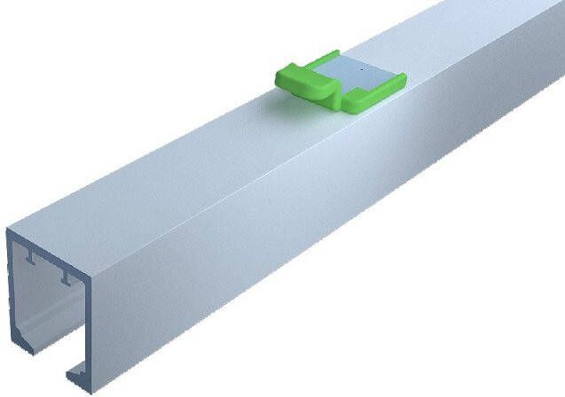 OPK spaceship looprail plafond alu geano 34 mm click in tbv afdekkap 2050 mm - Foto 11