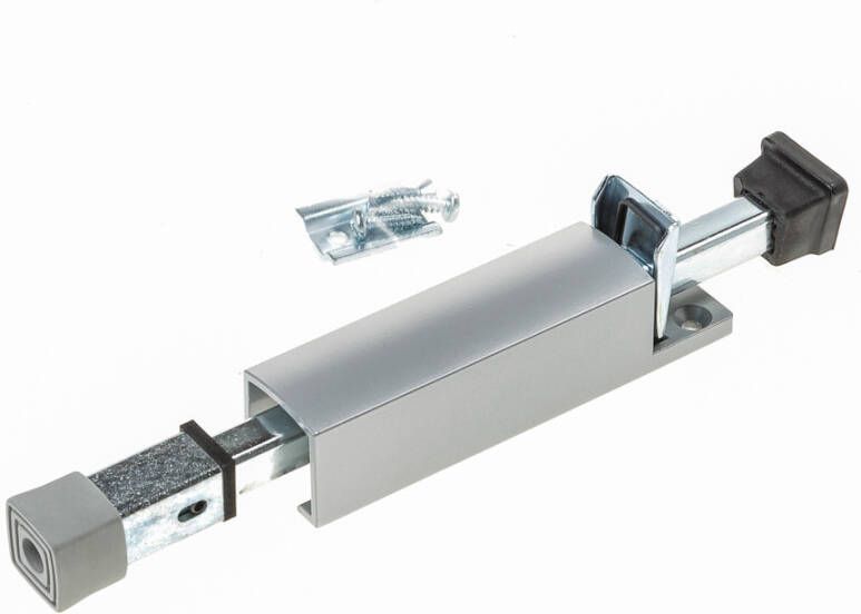 Oxloc Deurvastzetter zilver 242x37mm