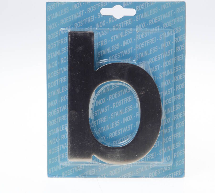 Oxloc Huisletter rvs 120mm b