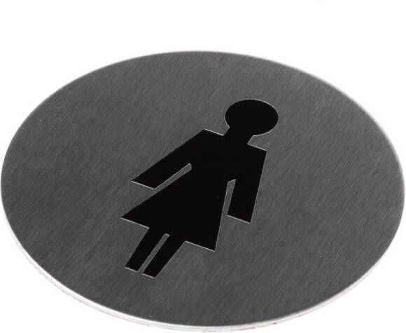 Oxloc Pictogram rvs zelfkl.75mm dames