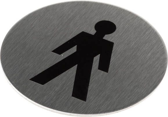 Oxloc Pictogram rvs zelfkl.75mm heren