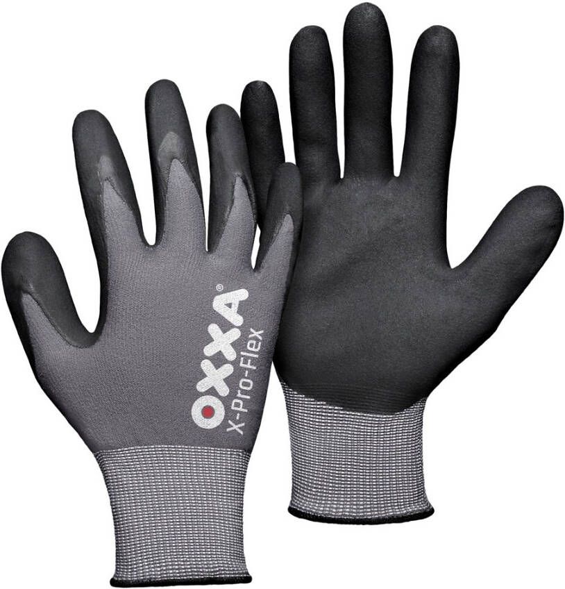 Oxxa X-Pro-Flex Werkhandschoen Nft Zwart 10 15129010