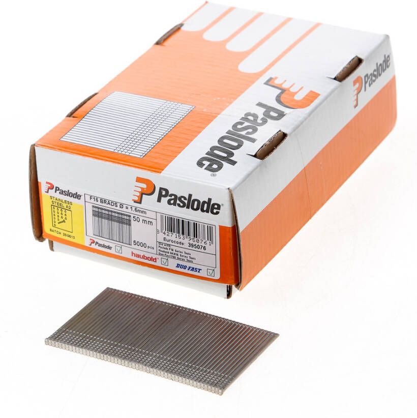 Paslode Afwerkbrads f16 rvs a2 1.60x50
