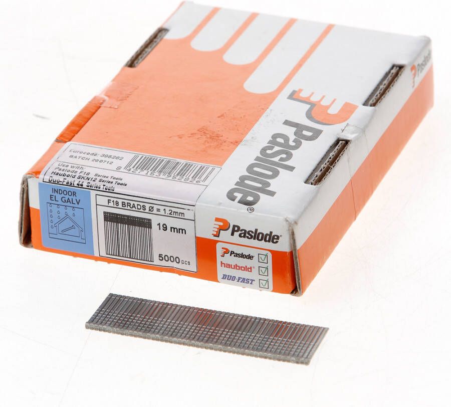Paslode Afwerkbrads f18 verzinkt 1.2x19