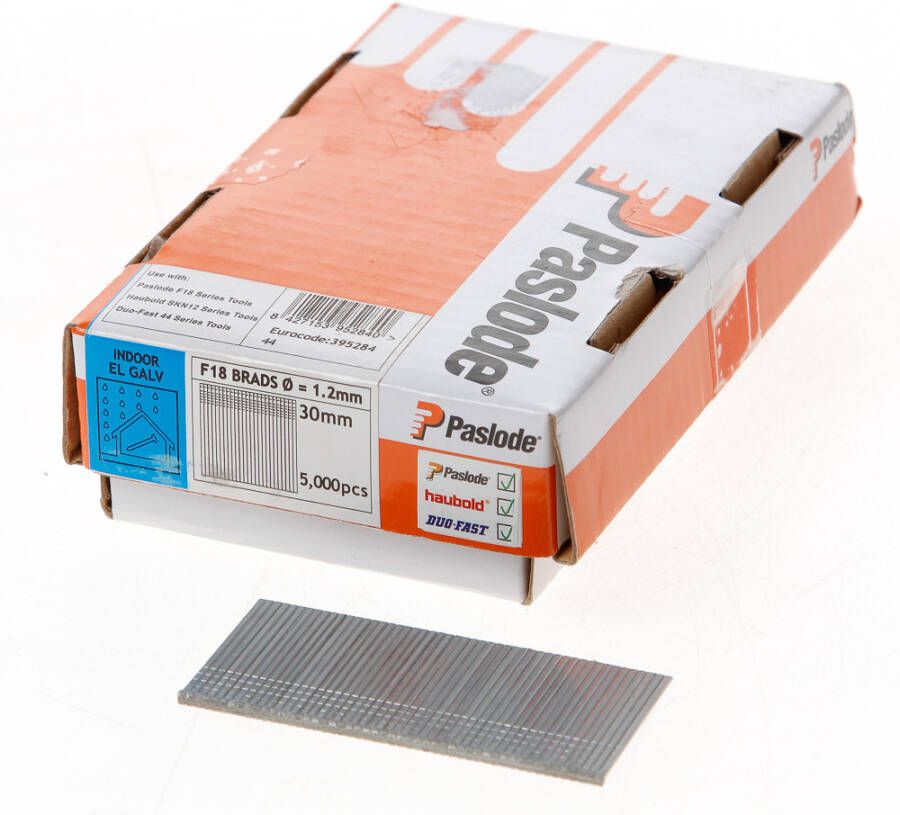 Paslode Afwerkbrads f18 verzinkt 1.2x30