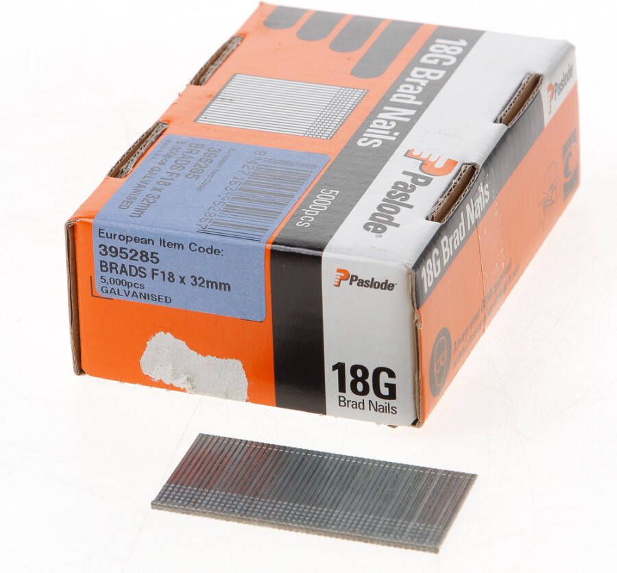 Paslode Afwerkbrads f18 verzinkt 1.2x32