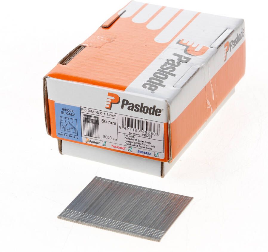 Paslode Afwerkbrads f18 verzinkt 1.2x50