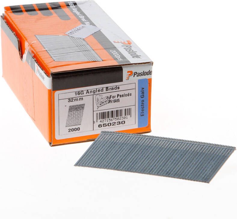 Paslode Afwerknagels af16 32mm geg