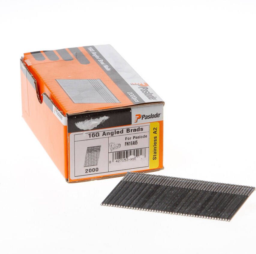 Paslode Afwerknagels af16 38mm rvs