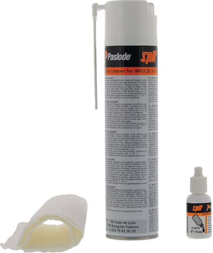 Paslode Spit cleaning kit Pulsa & Impuls (excl. filter en O ring)