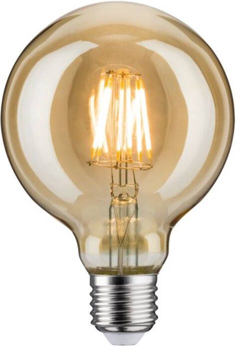 Mtools Paulmann LED Vintage Globe 95 6W E27 goud 1700K dm |