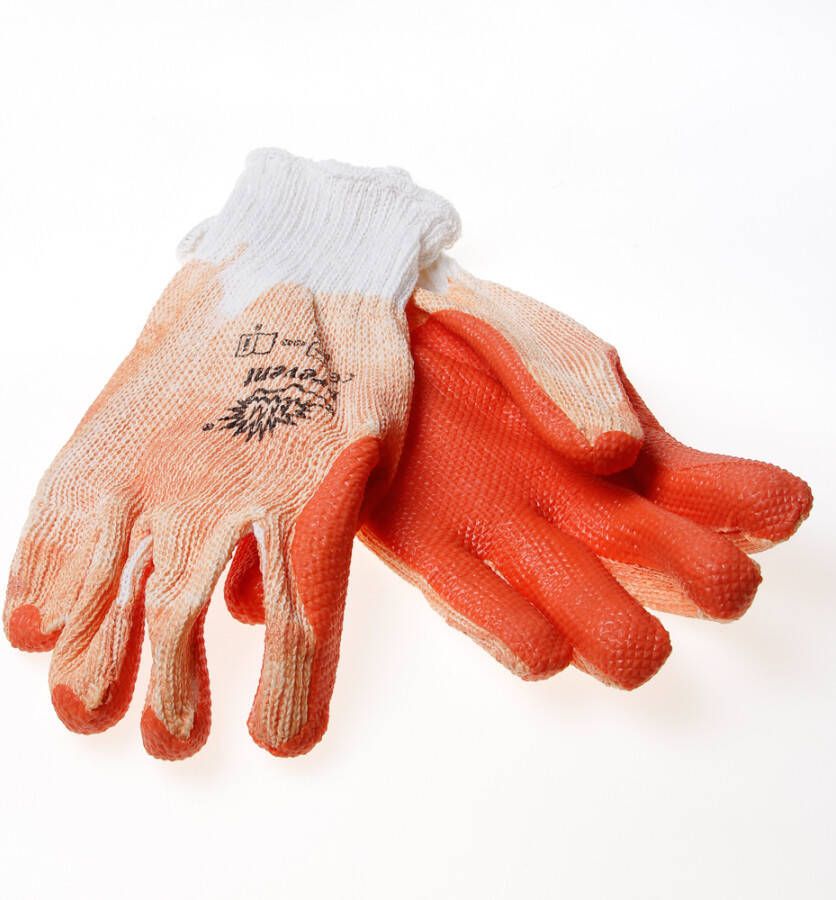 Prevent Handschoen oranje lat. .