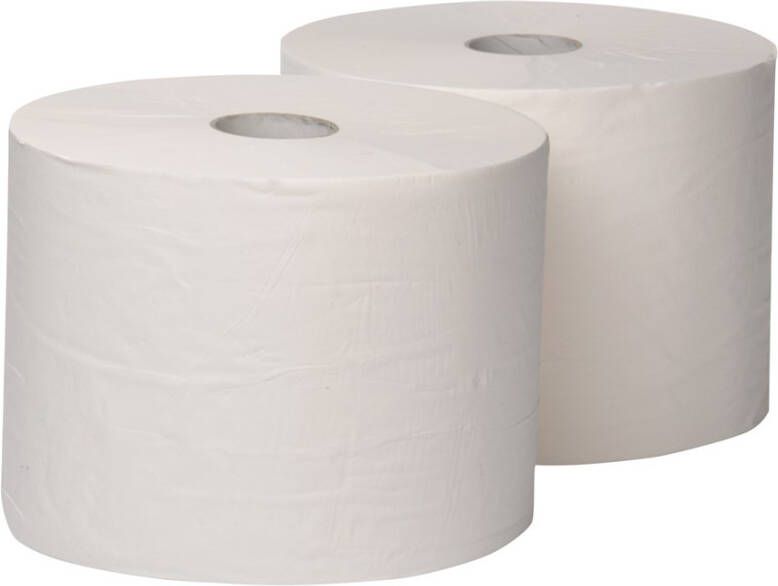 Primp PM maxirol poetspapier cel 1-laags wit 24cmx1000mtr