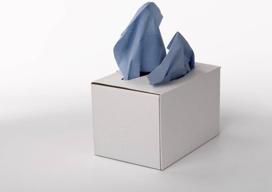 Primp Poetspapier 2-laags verlijmd blauw 42x33cm (240st)