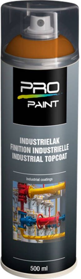 PRO-Paint Industriele lak zuiver oranje RAL2004Hg (500ml)