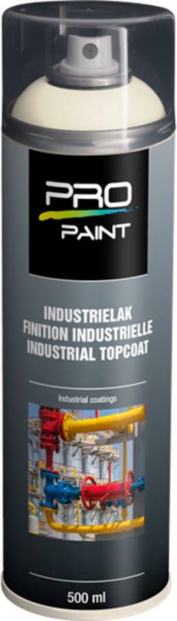 PRO-Paint PP Color Spray Creme Wit RAL9001 HG (500ml)
